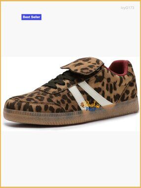 Women's Retro Fashion Sneakers - Lace-Up Comfortable Walking Shoes
